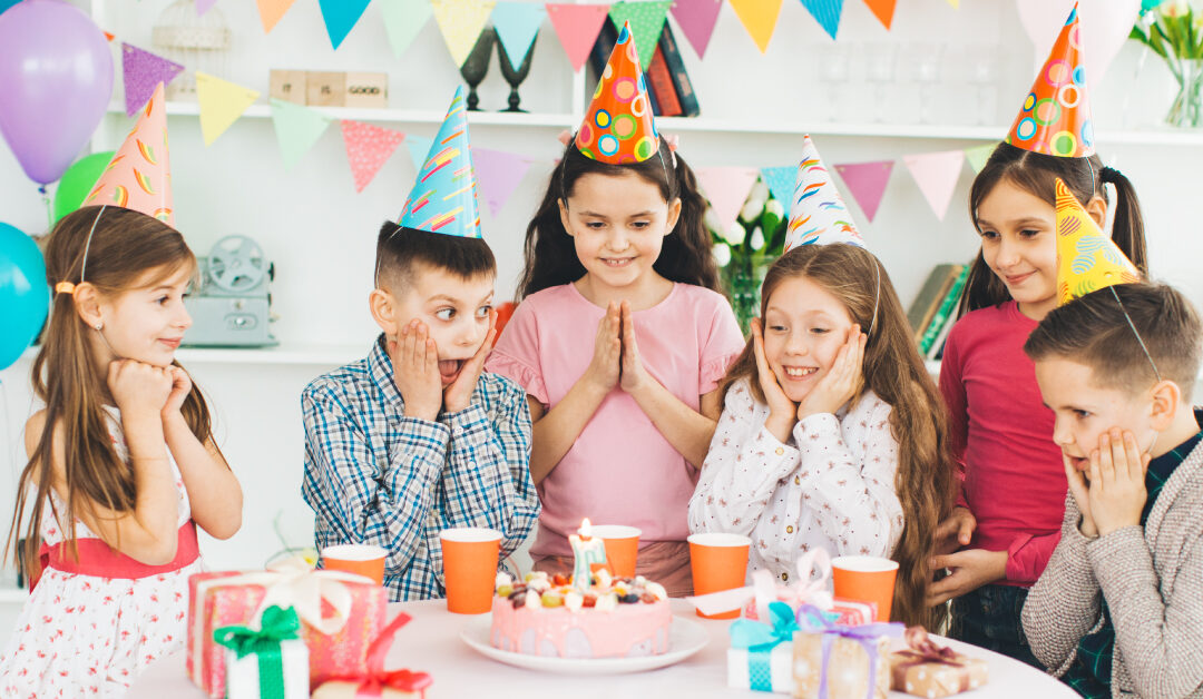 Festa di compleanno per bambini a impatto zero