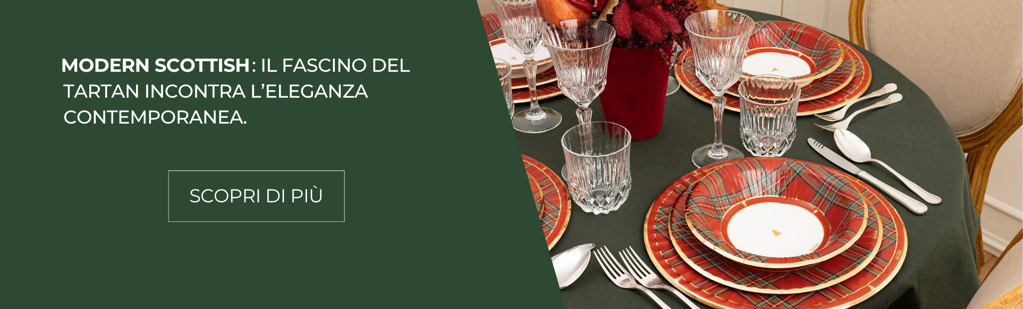Givi Italia_Set tavola Natale Modern Scottish